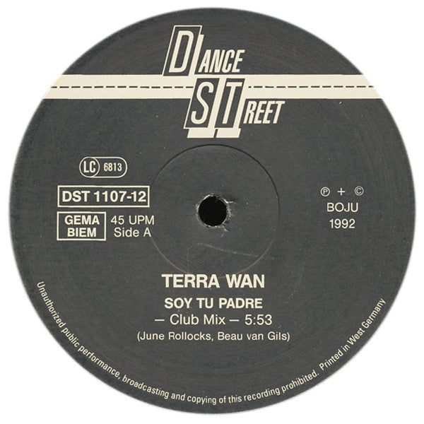 Terra W.A.N. : Soy Tu Padre (12")