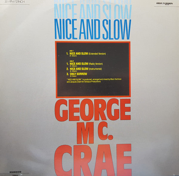 George McCrae : Nice And Slow (12")