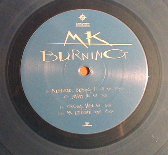 MK* : Burning (10", Ltd, Blu)