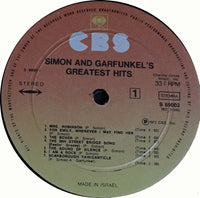 Simon & Garfunkel : Simon And Garfunkel's Greatest Hits (LP, Comp, RE)