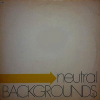 Andreas Köbner / Alexander Cherdron : Neutral Backgrounds  (LP, Album)
