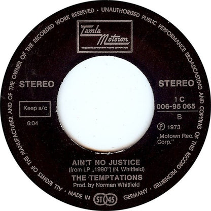 Temptations* : Let Your Hair Down (7", Single)