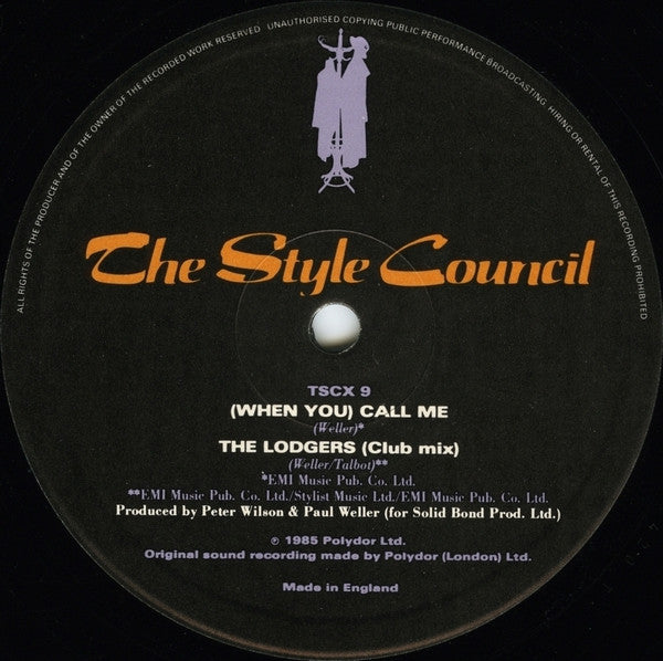 The Style Council : Come To Milton Keynes (12", Single)