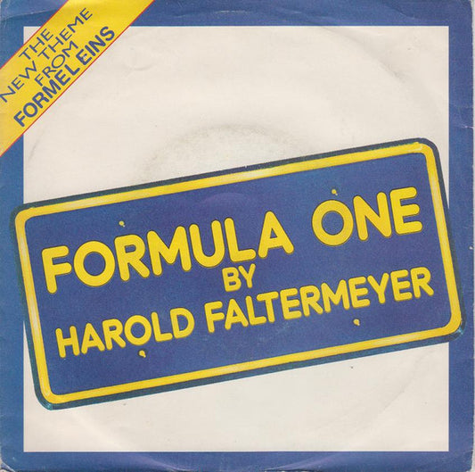 Harold Faltermeyer : Formula One (7", Single)
