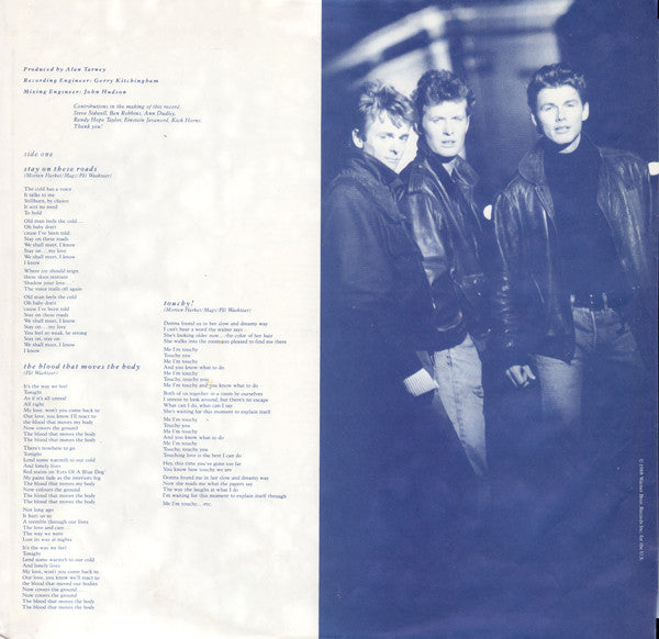 a-ha : Stay On These Roads (LP, Album, Ltd, Pos)