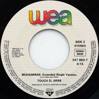 Touch El Arab : Muhammar (7", Single)