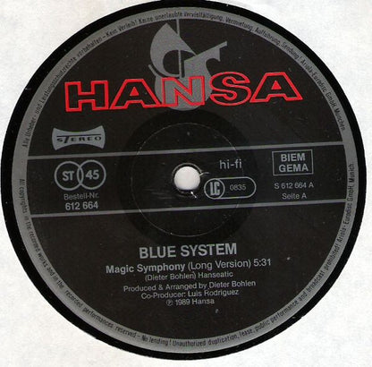 Blue System : Magic Symphony (12", Maxi)