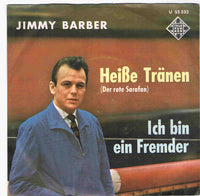 Jimmy Barber Und Die Vagabunden : Heiße Tränen (Der Rote Sarafan) / Ich Bin Ein Fremder (7", Single)