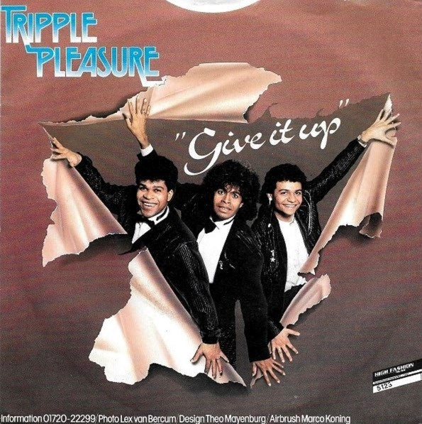 Tripple Pleasure : Give It Up (7", Single)