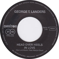 George T. Landers : Head Over Heels In Love / Geraldine (7", Single)