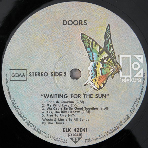 The Doors : Waiting For The Sun (LP, Album, RE)