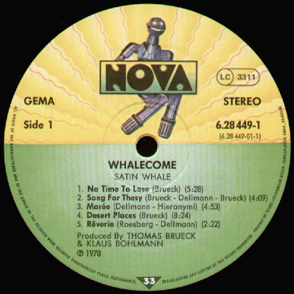 Satin Whale : Whalecome (2xLP, Album)