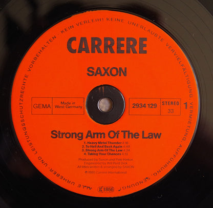 Saxon : Strong Arm Of The Law (LP, Album)