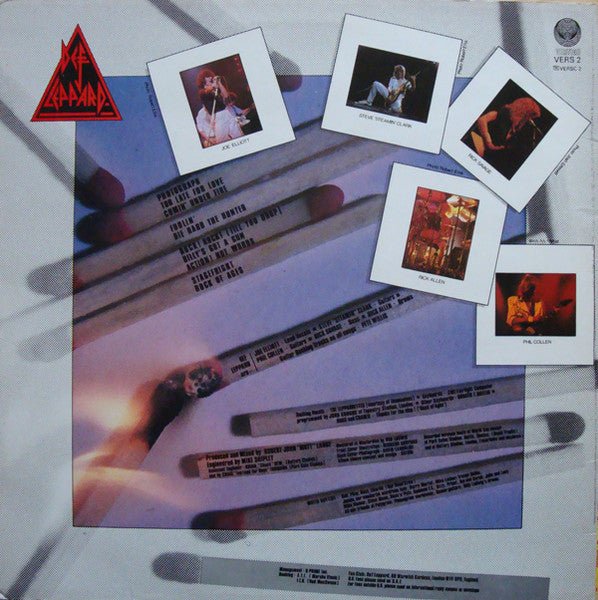 Def Leppard : Pyromania (LP, Album)