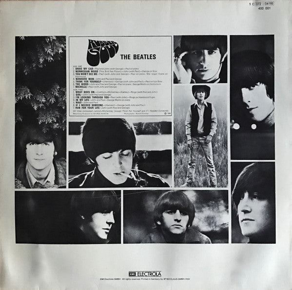 The Beatles : Rubber Soul (LP, Album, RE)