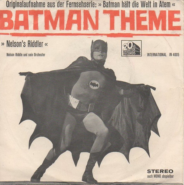 Nelson Riddle : Batman Theme (7")