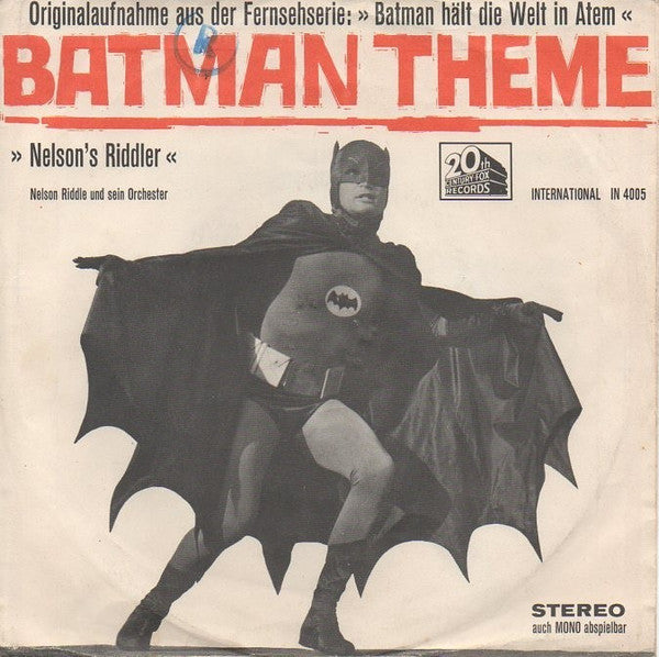 Nelson Riddle : Batman Theme (7")