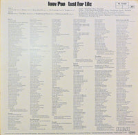 Iggy Pop : Lust For Life (LP, Album, Ora)