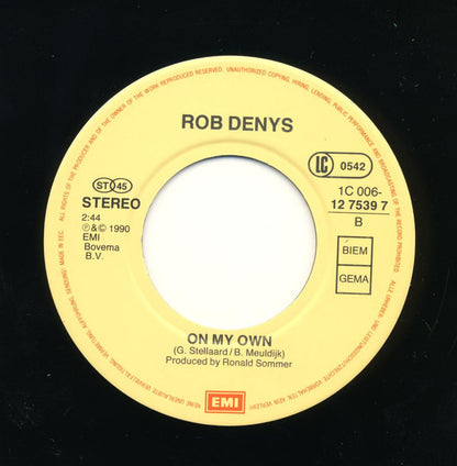 Rob Denys* : Girls For Sale (7", Single)