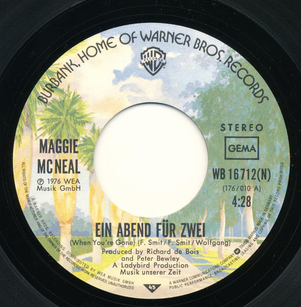 Maggie MacNeal : Ein Abend Für Zwei (7", Single)