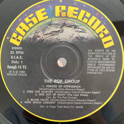 The Pop Group : For How Much Longer Do We Tolerate Mass Murder? (LP, Album, M/Print)