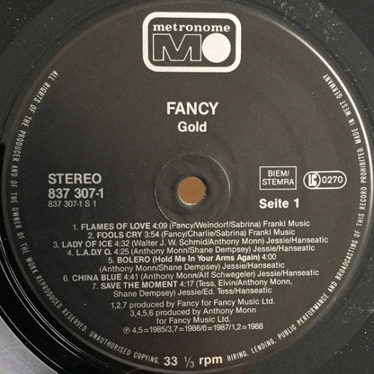 Fancy : Gold (LP, Comp)