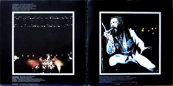 Jethro Tull : Live - Bursting Out (2xLP, Album, RE)