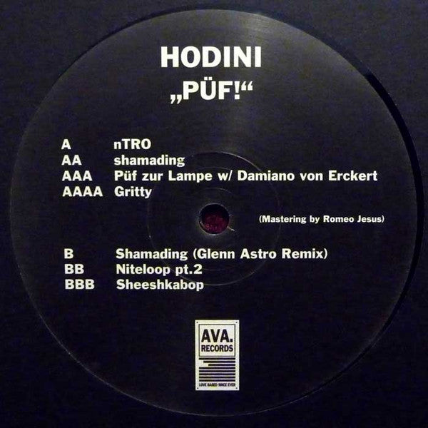 Hodini : PÜF! (12", EP)