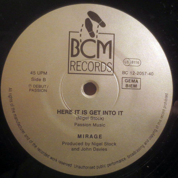 Mirage (12) : Pump Up The ... Jack Mix IV (12", Mixed)