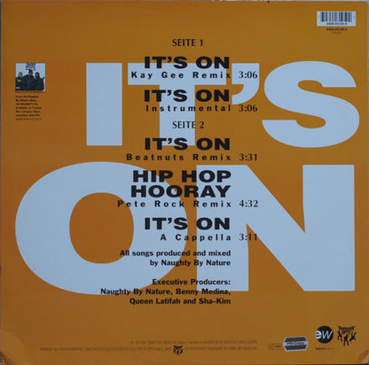 Naughty By Nature : It's On (12")