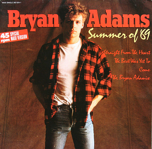 Bryan Adams : Summer Of '69 (12", Maxi)