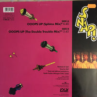 Snap! : Ooops Up (Sphinx Mix) + (The Double Trouble Mix) (12", Maxi)