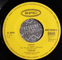 Redbone : Maggie / New Blue Sermonette (7", Single)