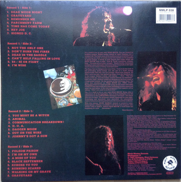 Dead Moon : Live Evil (2xLP, Album)