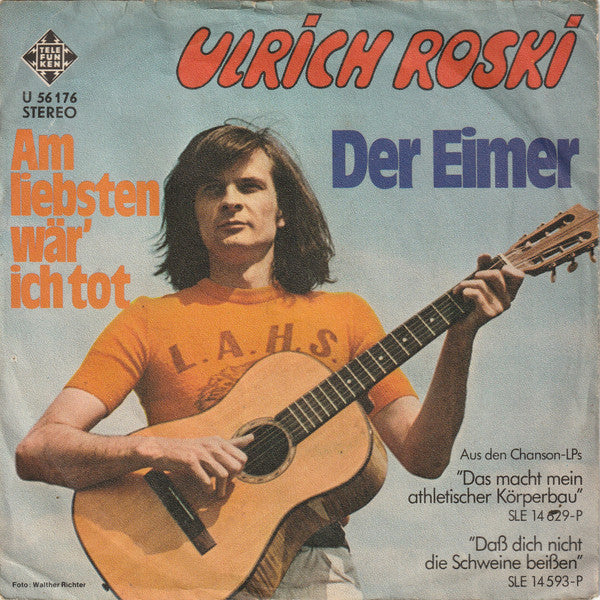 Ulrich Roski : Der Eimer / Am Liebsten Wär' Ich Tot (7", Single, Promo)