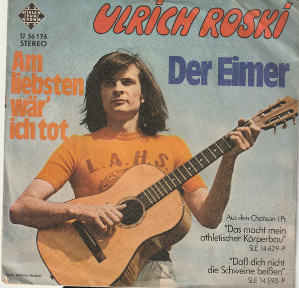 Ulrich Roski : Der Eimer / Am Liebsten Wär' Ich Tot (7", Single, Promo)