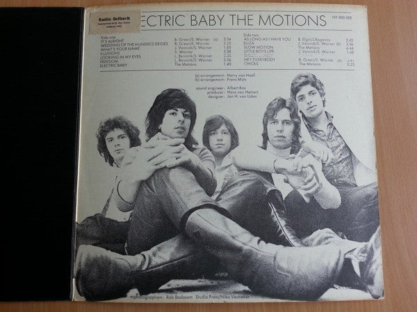 The Motions : Electric Baby (LP, Album)