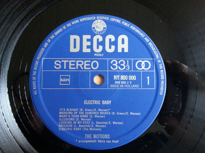 The Motions : Electric Baby (LP, Album)