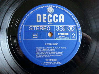 The Motions : Electric Baby (LP, Album)