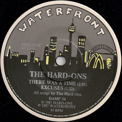 The Hard-Ons* : Surfin On My Face (7", EP, RE)