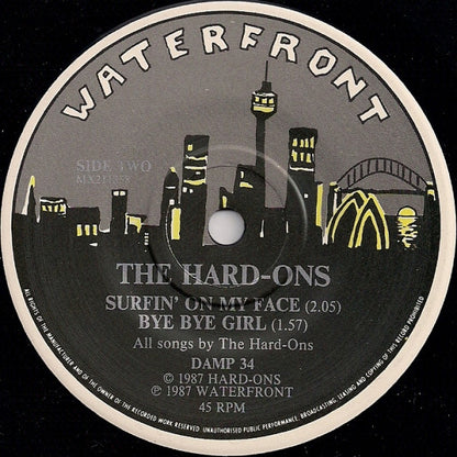 The Hard-Ons* : Surfin On My Face (7", EP, RE)