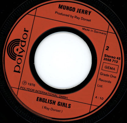Mungo Jerry : It's A Secret (7", Single)