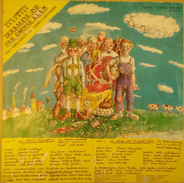 Hans Christian Andersen : Die Kleine Seejungfrau / Der Kleine Und Der Große Klaus (LP)