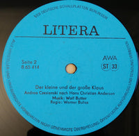 Hans Christian Andersen : Die Kleine Seejungfrau / Der Kleine Und Der Große Klaus (LP)