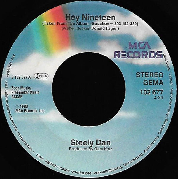 Steely Dan : Hey Nineteen (7", Single)