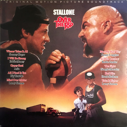 Various : Over The Top (Original Motion Picture Soundtrack) (LP, Album)