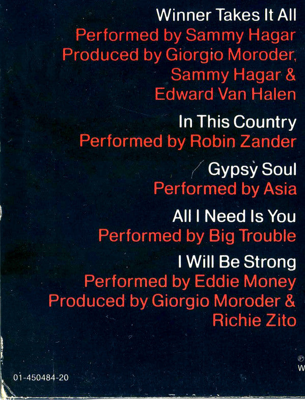 Various : Over The Top (Original Motion Picture Soundtrack) (LP, Album)
