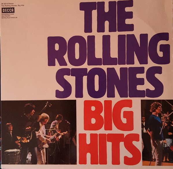 The Rolling Stones : Big Hits (LP, Comp, Club, RE)