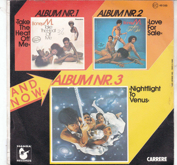 Boney M. : Rivers Of Babylon / Brown Girl In The Ring (7", Single, Pap)
