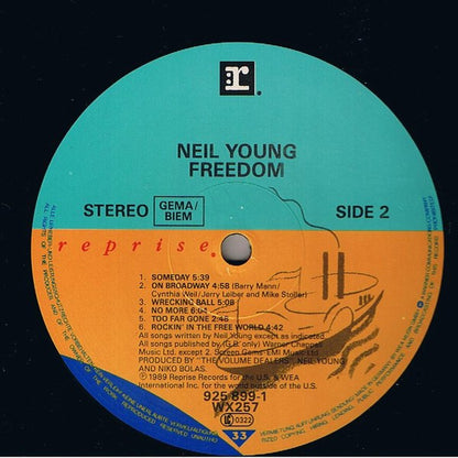Neil Young : Freedom (LP, Album)